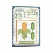 Quilt Seeds Calico Corn & Peas Quilt Block Pattern