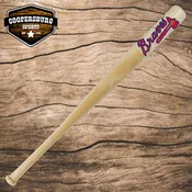 Atlanta Braves Team Logo Wood 18" Mini Bat