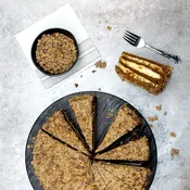 10" Mocha Crunch Cake