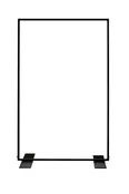 COVID-19 Distancing Divider Aluminum Frame