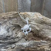 Alamea CZ Sea Turtle Necklace