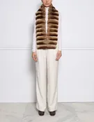 Cross Cut Chinchilla Scarf