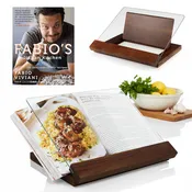 Fabio Viviani - Prodigio Cookbook Stand with Tempered Glass & Signed Cookbook