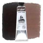 American Journey Artists' Acrylic - Burnt Umber, 60 ml, (PBr7)
