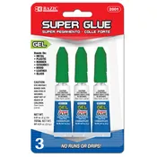 0.07 oz (2g) Super Glue Gel (3/Pack)