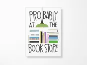 At the Book Store Magnet