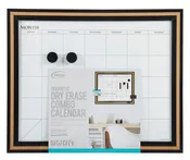 Board Dudes Dry Erase Calendar Cork Magnetic Combo 22 x 18 inches: Stylish Organization for Any Space