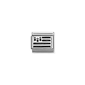 Link Composable Argento Bandiera Bretagna