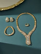 Radiant Cubic Zirconia Jewelry Set