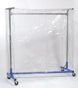 Vinyl 60" Garment Rack Cover for 5-ft Uprights