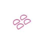1" -  D Ring -  Tula Pink Set of 4