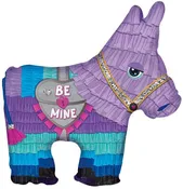 10" Airfill Only (Sticks Sold Separately) Be Mine Pinata Foil Balloon