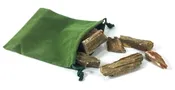 Natural Raw Petrified Wood Healing Stone Set w/ Gift Bag