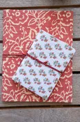 Journal in Fiesta + Gold Flower