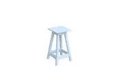 A&L Furniture Co. Amish-Made Poly Counter-Height Bar Stool