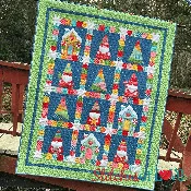 Christmas Gnomes Quilt Club for Embroidery Machine Applique
