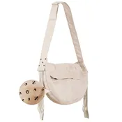 Doe Summer Print Cuddle Dog Carrier with Fringe
