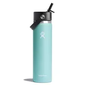 24 Oz Wide Mouth With Flex Straw Cap