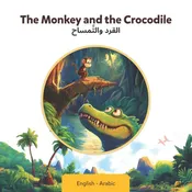 Arabic-English The Monkey and the Crocodile