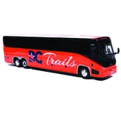 Coming In 2026 Iconic Replicas MCI J4500 Coach Bus DC Trails, Washington DC 1/87 Scale-HO Scale 87-0688