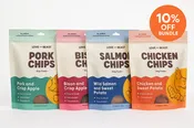 4 Chips Bundle, Dehydrated Dog Treats 5-oz Bag