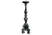 18th Century Italian Hand-carved Candlestick - FREE SHIPPING
