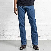 100% Cotton Boot Cut Stone Wash