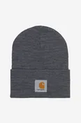 Acrylic Watch Hat | Dark Grey Heather