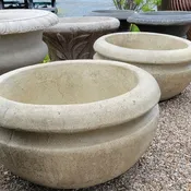 24" Round Rim Planter
