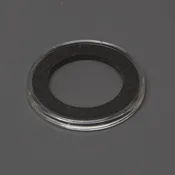 Air-Tite Coin Holder with 33mm Black Ring