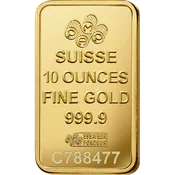 10 OUNCE GOLD PAMP BAR