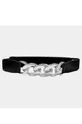 Accented elastic belt