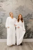 All In White Embroidered Maxi *ALL SALES FINAL* (Size S Only)