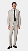 Light Brown Custom Made Suit