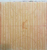 Little Yellow Bicycle Basketball Get Your Game On 12x12 Paper