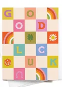 Groovy Good Luck Greeting Card
