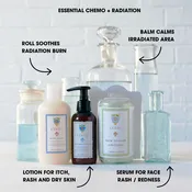 Complete Radiation Skincare Collection: Soothing Balm + Cooler Roll + Body Wash