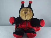 G.A.C. Ladybug Bear Plush