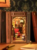 Bookstore Book Nook & Wonderland Wood Model Kit