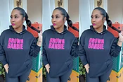 BROWN BARBIE HOODIE