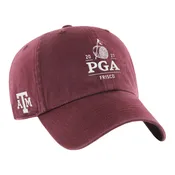 '47 Brand 2027 PGA Championship Texas A&M Co-Brand Hat in Dark Maroon