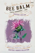 Bee Balm-Purple Bergamont 1493 Heirloom