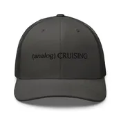(analog) CRUISING Retro Trucker Hat — Leo Herrera x Adam's Nest
