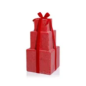 16.5" Red Stacked Presents