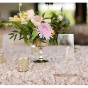 Acrylic Table Numbers With Base