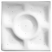 Square Glass Slumping Mold Chip n Dip Sectional
