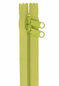 30" Zipper For Handbag Double Slide - Apple Green