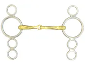 Ainsley 4 Ring Roy Twist, Brass 5.5"