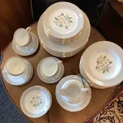 76 Piece Narumi "Dogwood" China