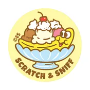 Banana Split Scratch & Sniff Stickers